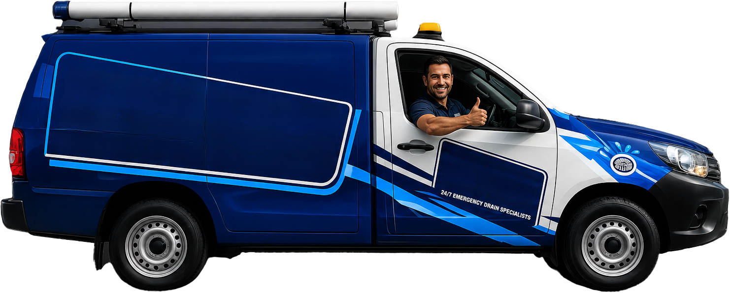 Russell Lea Blocked Drains service van